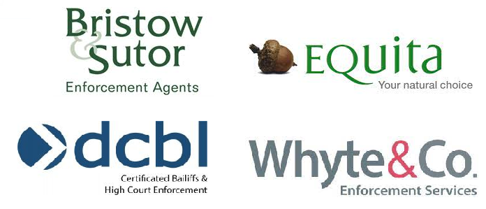 bristow & sutor, equita, dcbl, whyte & co bailiff help advice and support